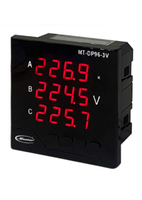 Đồng hồ đo điện áp 3 Pha Master MT-DP96-3V