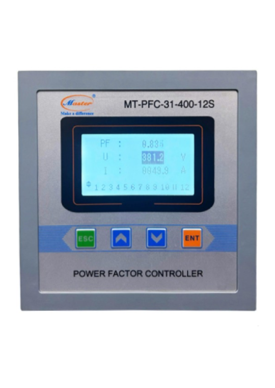 Bộ điều khiển tụ bù 12 cấp Master MT-PFC-31-400-12S