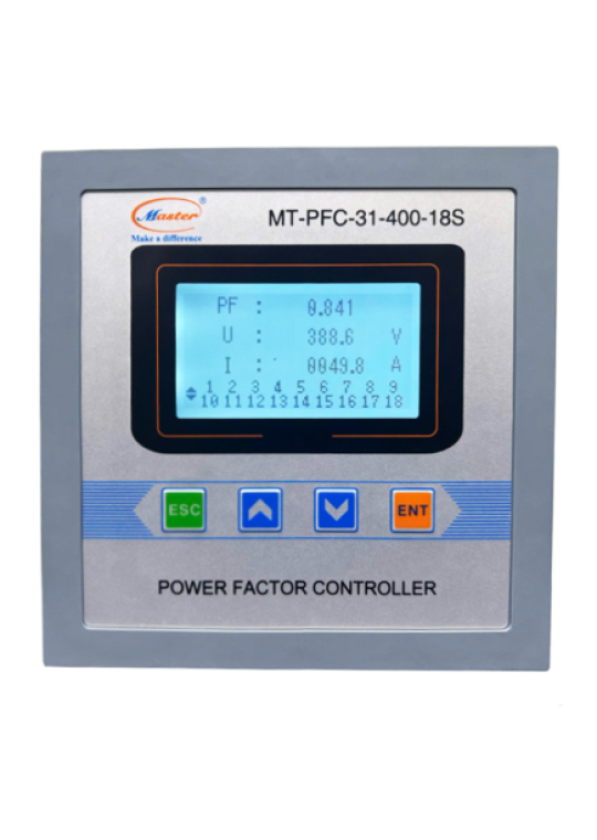 Bộ điều khiển tụ bù 18 cấp Master MT-PFC-31-400-18S