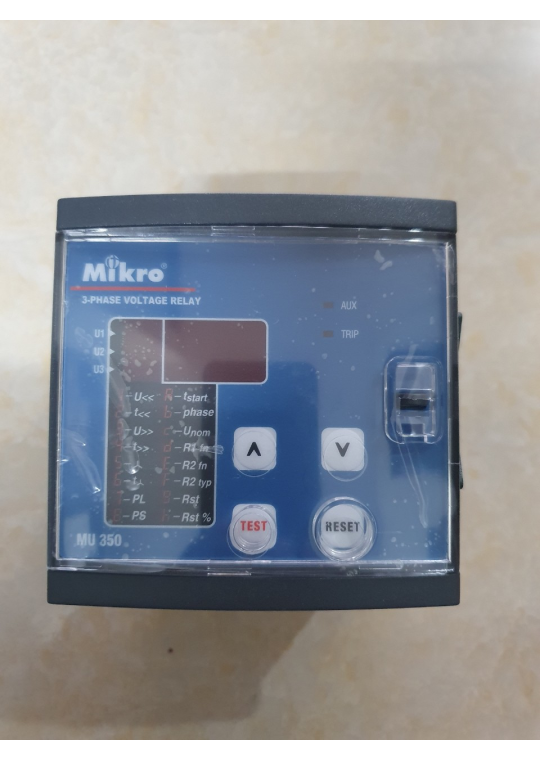 Relay Mikro bảo vệ điện áp đa tính năng MU350-415V