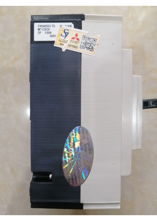 MCCB MITSUBISHI 2P 100A 30kA ( NF125-CV )
