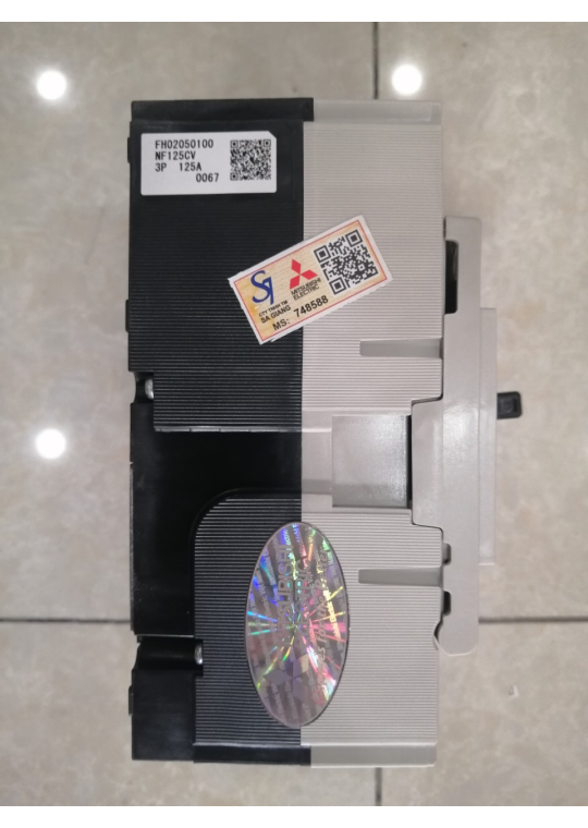 MCCB MITSUBISHI 3P 125A 10kA ( NF125-CV ) 