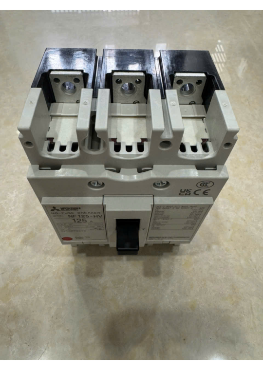 MCCB MITSUBISHI 3P 125A 50kA ( NF125-HV )