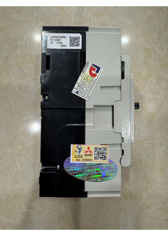 MCCB MITSUBISHI 3P 125A 50kA ( NF125-HV )