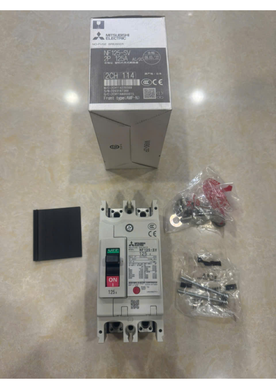 MCCB MITSUBISHI 2P 125A 50kA ( NF125-SV )