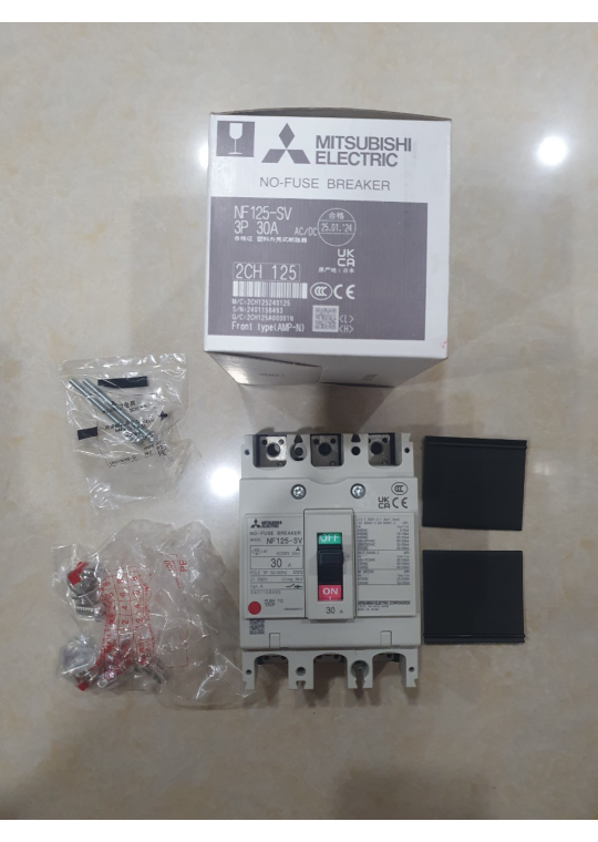 MCCB MITSUBISHI 3P 30A 30kA ( NF125-SV )