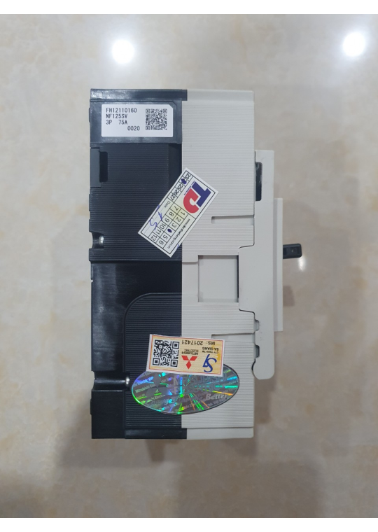 MCCB MITSUBISHI 3P 75A 30kA ( NF125-SV )