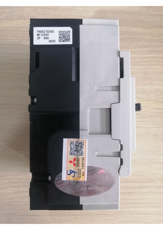 MCCB MITSUBISHI 3P 80A 30kA ( NF125-SV )