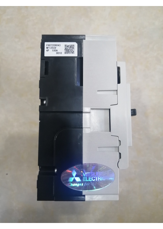 MCCB MITSUBISHI 4P 100A 30kA ( NF125-SV )