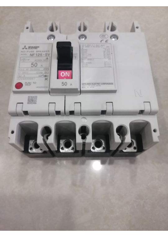 MCCB MITSUBISHI 4P 50A 30kA ( NF125-SV )