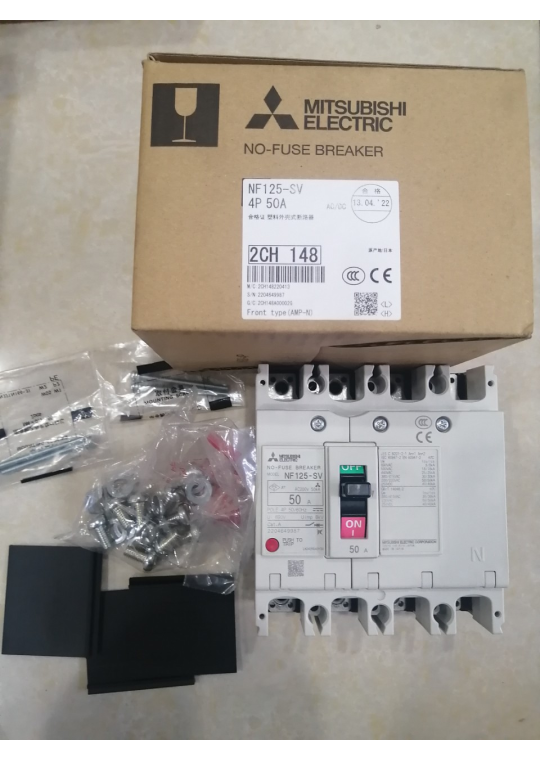 MCCB MITSUBISHI 4P 50A 30kA ( NF125-SV )