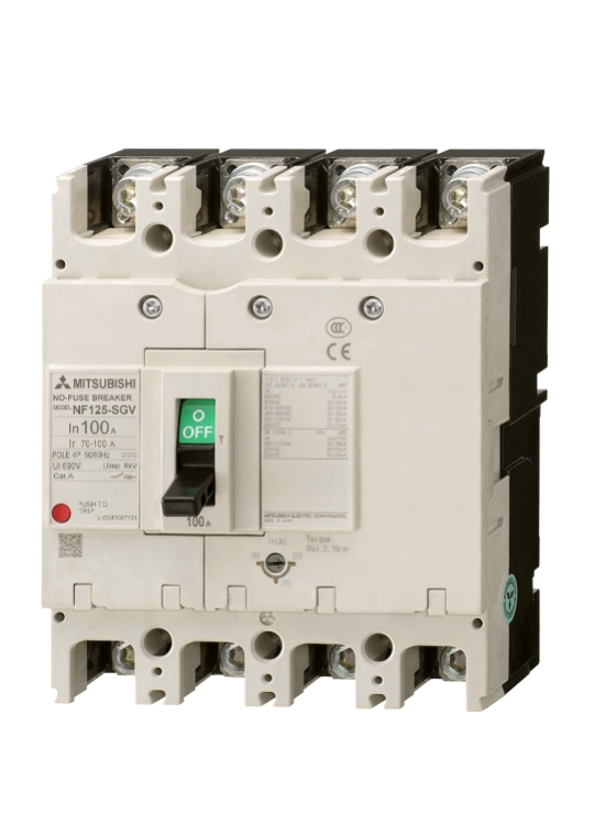 MCCB MITSUBISHI 4P 200A 70kA chỉnh dòng 0.7-1.0xIn ( NF250-HGV )