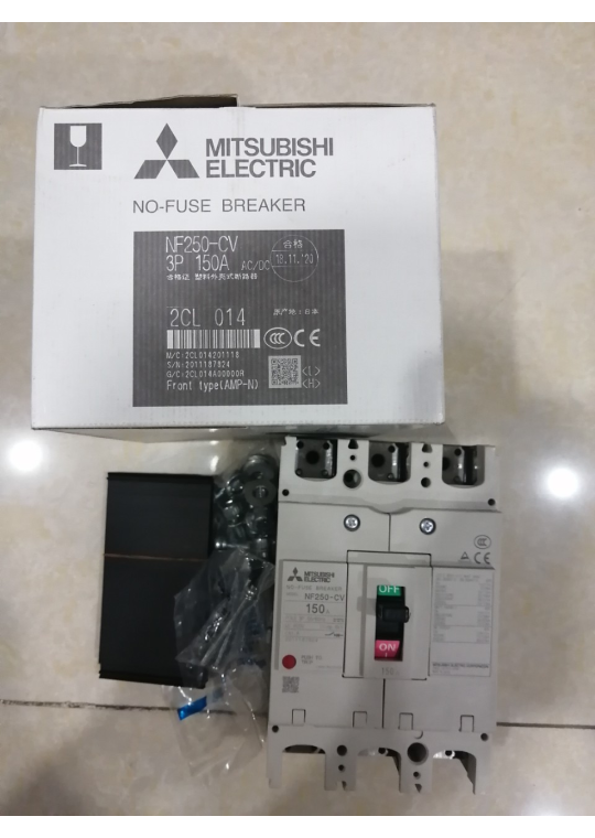 MCCB MITSUBISHI 3P 150A 25kA ( NF250-CV )