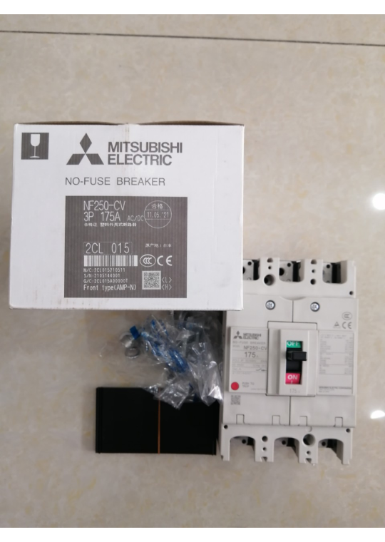 MCCB MITSUBISHI 3P 175A 25kA ( NF250-CV )
