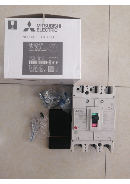 MCCB MITSUBISHI 3P 250A 25kA ( NF250-CV )