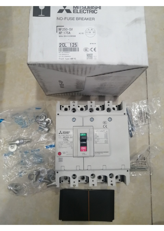 MCCB MITSUBISHI 4P 175A 36kA ( NF250-SV )