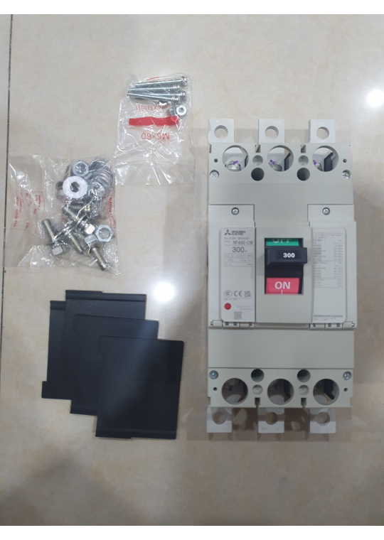 MCCB MITSUBISHI 3P 300A 36kA ( NF400-CW )