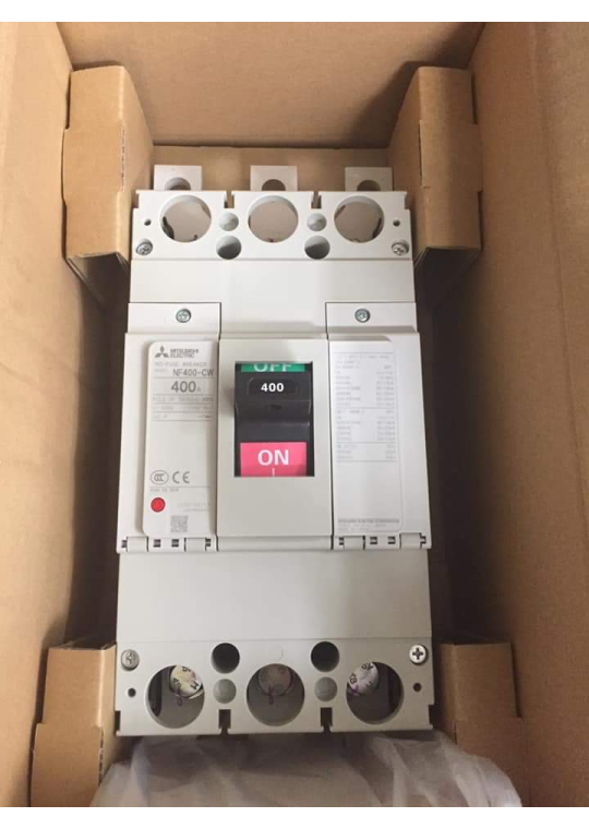 MCCB MITSUBISHI 3P 400A 36kA ( NF400-CW )