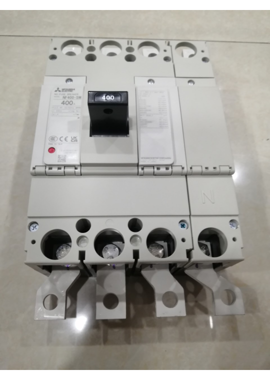 MCCB MITSUBISHI 4P 400A 45kA ( NF400-SW )