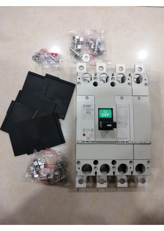 MCCB MITSUBISHI 4P 400A 45kA ( NF400-SW )