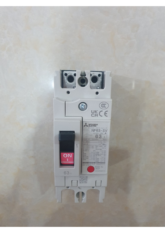 MCCB MITSUBISHI 2P 63A 15kA ( NF63-SV )