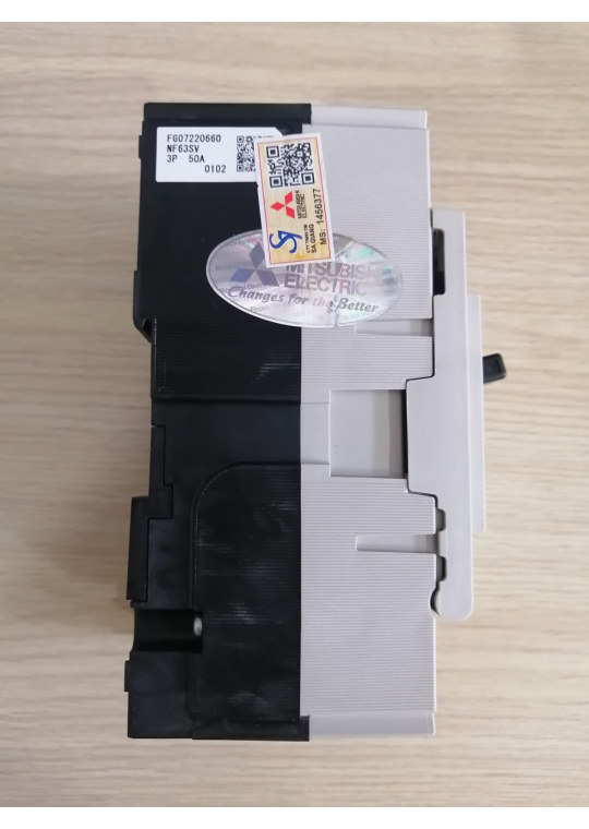 MCCB MITSUBISHI 3P 50A 7.5kA ( NF63-SV )
