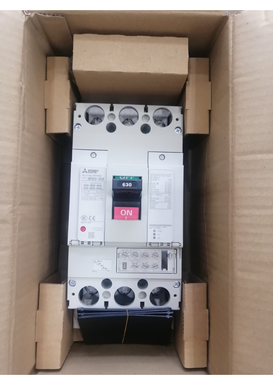 MCCB MITSUBISHI 3P 630A 50kA chỉnh dòng 0.5-1.0xIn ( NF630-SEW )
