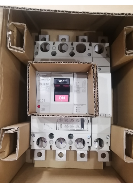 MCCB MITSUBISHI 4P 630A 50kA chỉnh dòng 0.5-1.0xIn ( NF630-SEW )