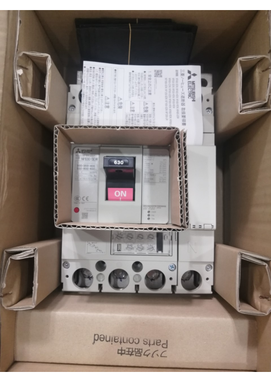 MCCB MITSUBISHI 4P 630A 50kA chỉnh dòng 0.5-1.0xIn ( NF630-SEW )