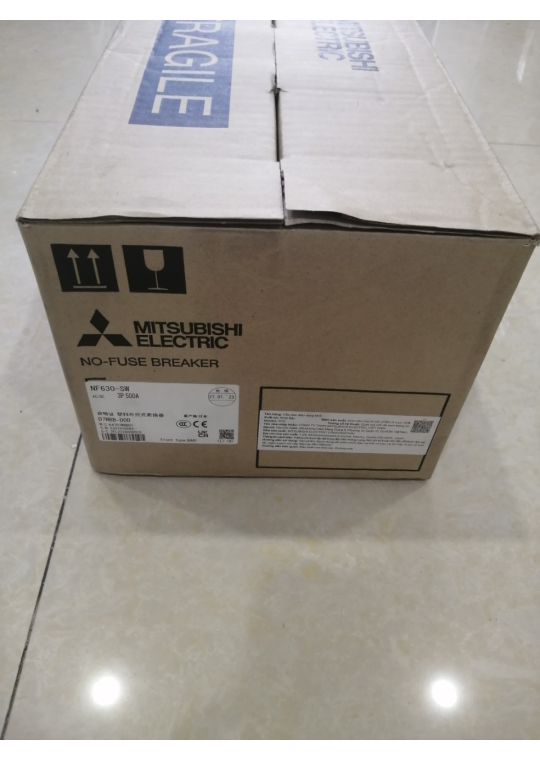 MCCB MITSUBISHI 3P 500A 50kA ( NF630-SW )