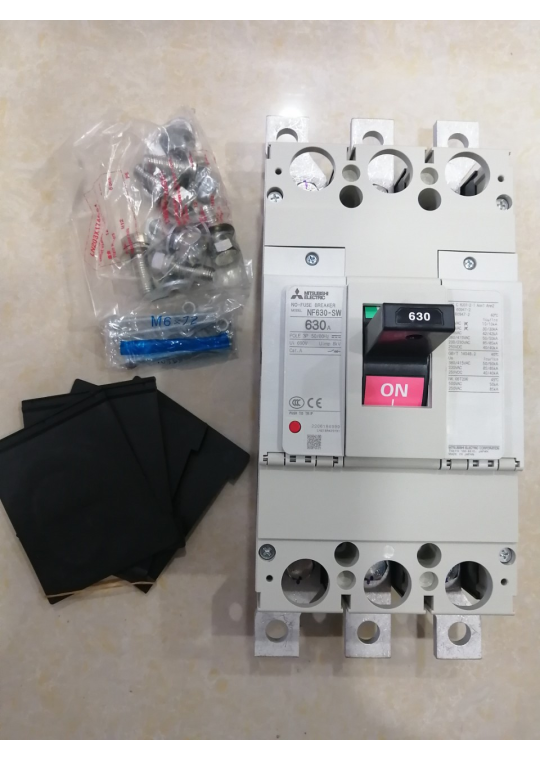 MCCB MITSUBISHI 3P 630A 50kA ( NF630-SW )