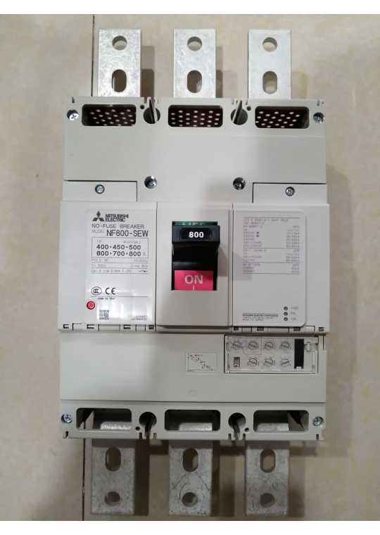 MCCB MITSUBISHI 3P 800A 50kA chỉnh dòng 0.5-1.0xIn ( NF800-SEW )