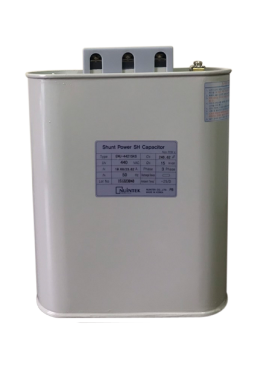 Tụ bù dầu NUINTEK 3P 15KVAr 440V ( ENU-44215KS )