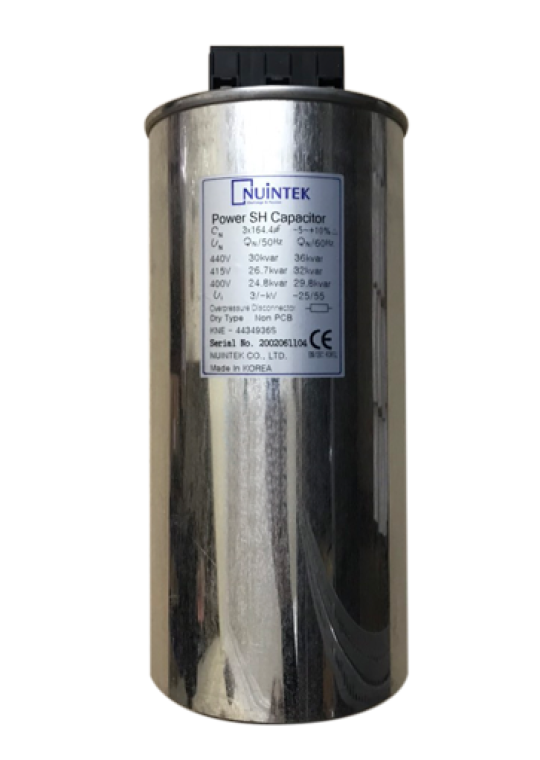 Tụ bù khô NUINTEK 3P 30KVAr 440V ( KNE-4434946S )