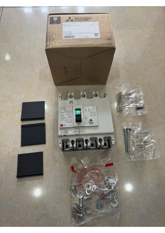 ELCB MITSUBISHI 4P 100A 30kA 30mA hoặc 1.2.500mA ( NV125-SV )