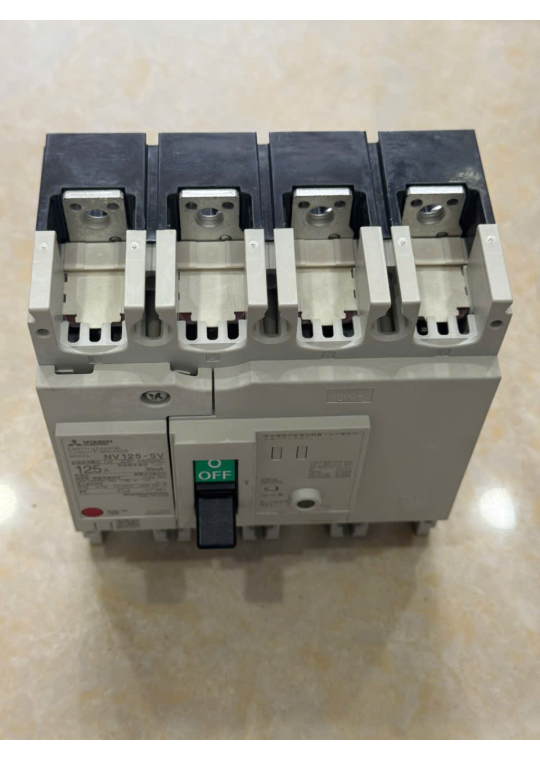 ELCB MITSUBISHI 4P 125A 30kA 30mA hoặc 1.2.500mA ( NV125-SV )