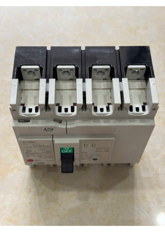 ELCB MITSUBISHI 4P 50A 30kA 30mA hoặc 1.2.500mA ( NV125-SV )