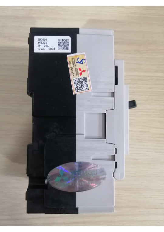 ELCB MITSUBISHI 2P 20A 7.5kA 30mA ( NV63-CV )