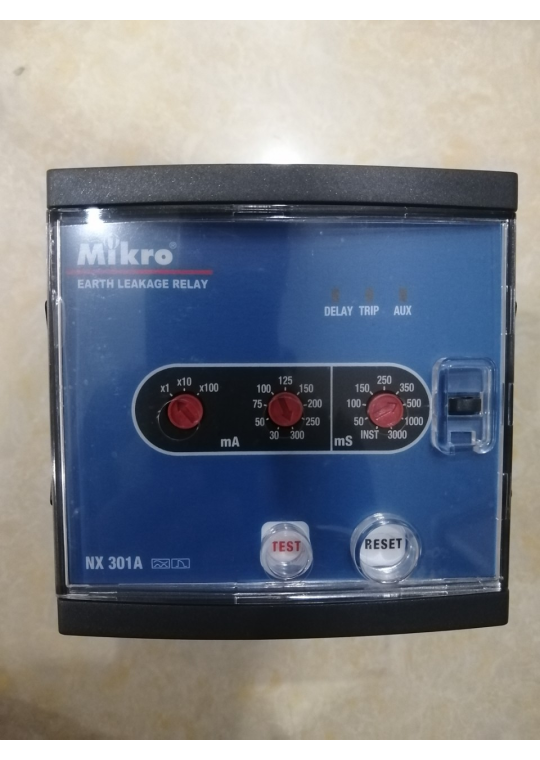 Relay bảo vệ dòng rò Mikro NX301A-240A 