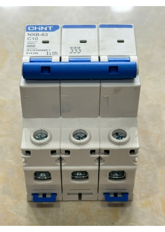 MCB CHINT NXB-63 3P 10A 6kA