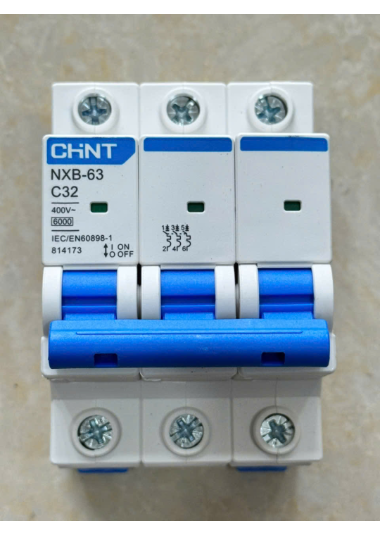 MCB CHINT NXB-63 3P 32A 6kA