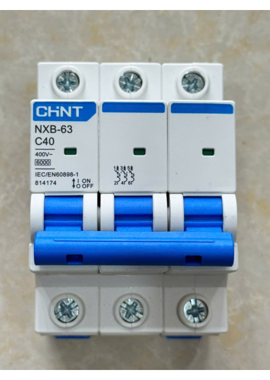 MCB CHINT NXB-63 3P 40A 6kA