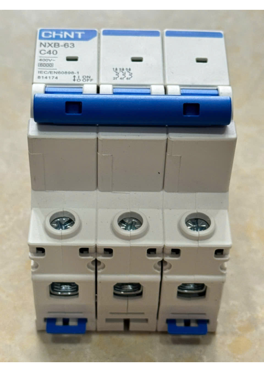 MCB CHINT NXB-63 3P 40A 6kA