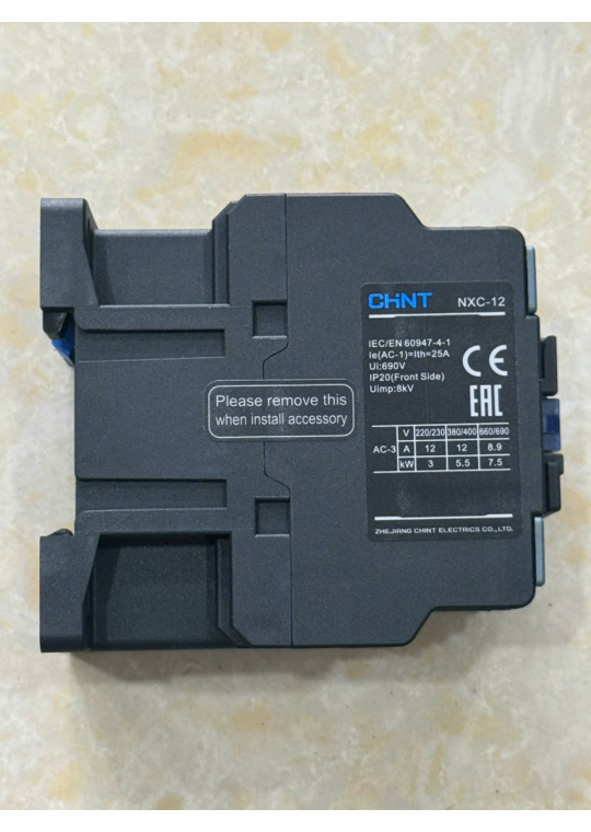 Contactor CHINT 3P 12A ( NXC-12 )