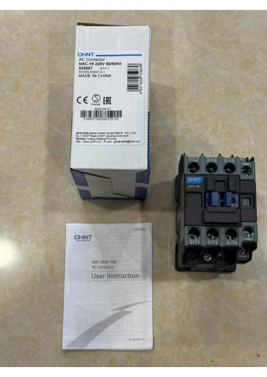 Contactor CHINT 3P 18A ( NXC-18 )