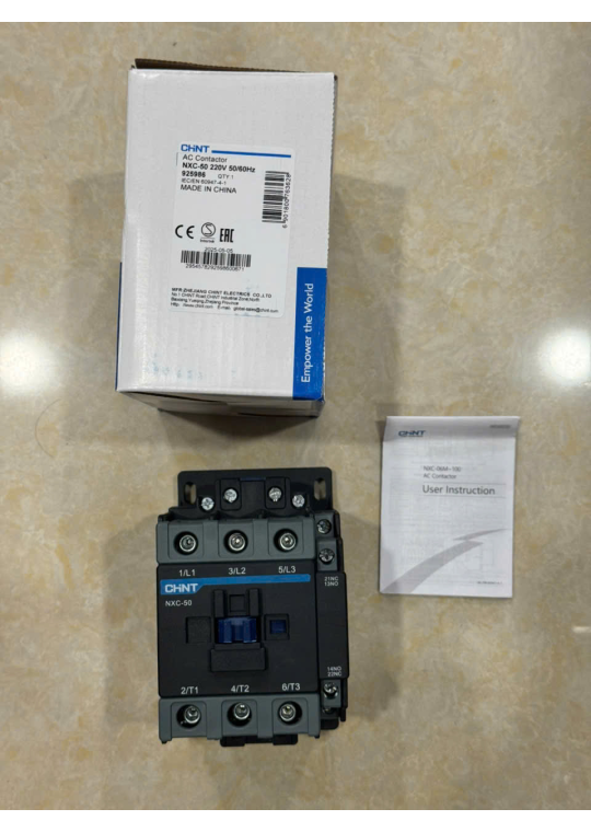 Contactor CHINT 3P 50A ( NXC-50 )