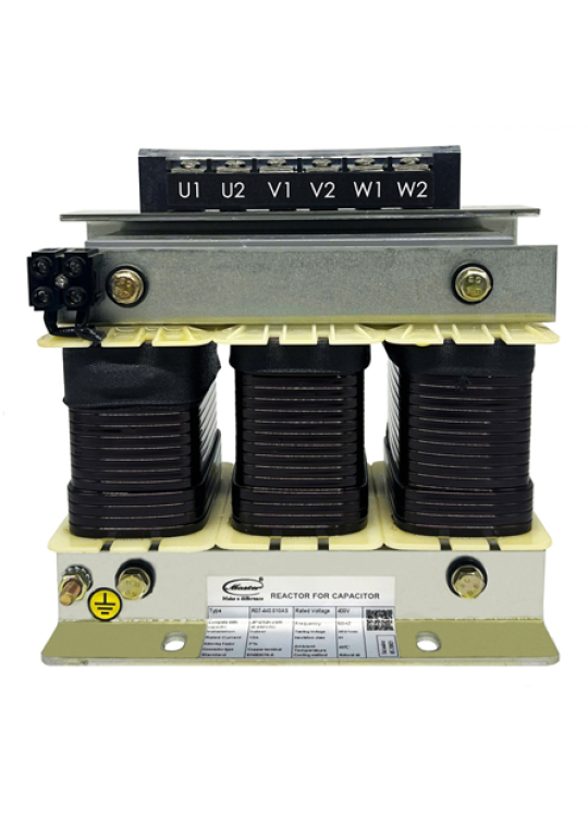Cuộn kháng MASTER 3P 400V 7%, sử dụng cho tụ bù 15KVAR, 440VAC ( R07-440.015AS )