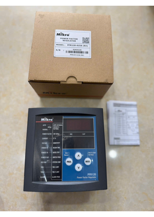 Bộ điều khiển tụ bù 12 cấp MIKRO PFR120-415A (RX)