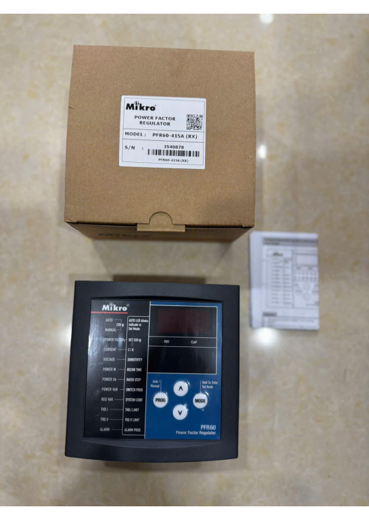 Bộ điều khiển tụ bù 06 cấp MIKRO PFR60-415A (RX)