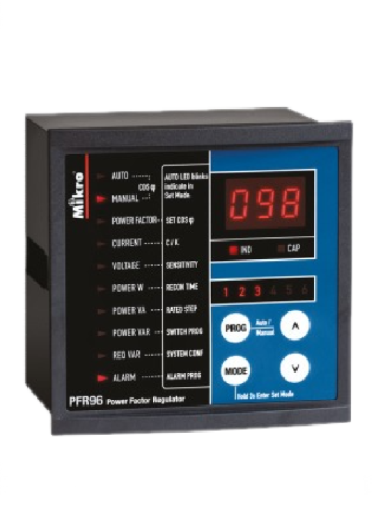 Bộ điều khiển tụ bù 06 cấp MIKRO PFR96-230A (RX)